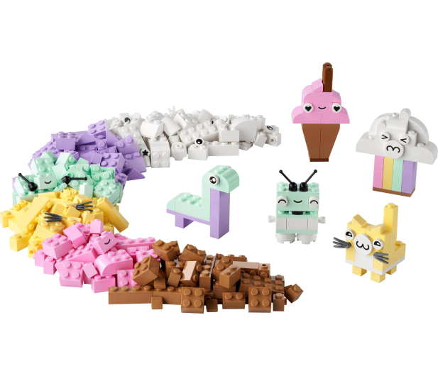 LEGO Classic 11028 Kreatywna zabawa pastelowymi kolorami - 1091302 - zdjęcie 7
